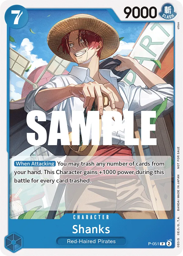 Shanks · Promotional Cards P-051/117