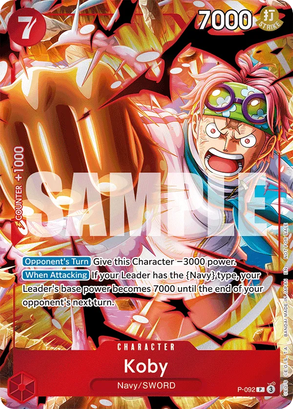 Koby · Promotional Cards P-092/117
