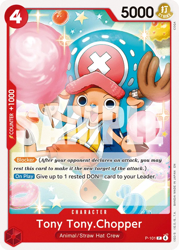Tony Tony.Chopper · Promotional Cards P-101/117