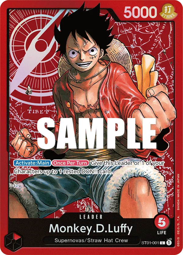 Monkey.D.Luffy · Starter Deck 1: Straw Hat Crew ST01-001/30