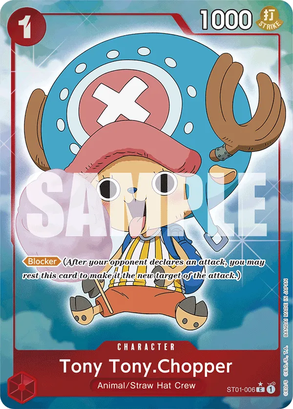Tony Tony.Chopper (ST01-006) (Full Art) · Starter Deck 1: Straw Hat Crew ST01-006/30