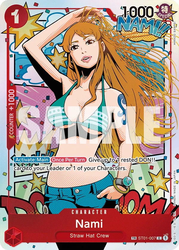 Nami (TR) · Starter Deck 1: Straw Hat Crew ST01-007/30