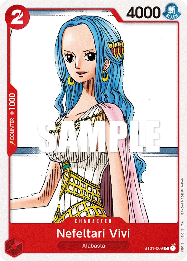 Nefeltari Vivi · Starter Deck 1: Straw Hat Crew ST01-009/30