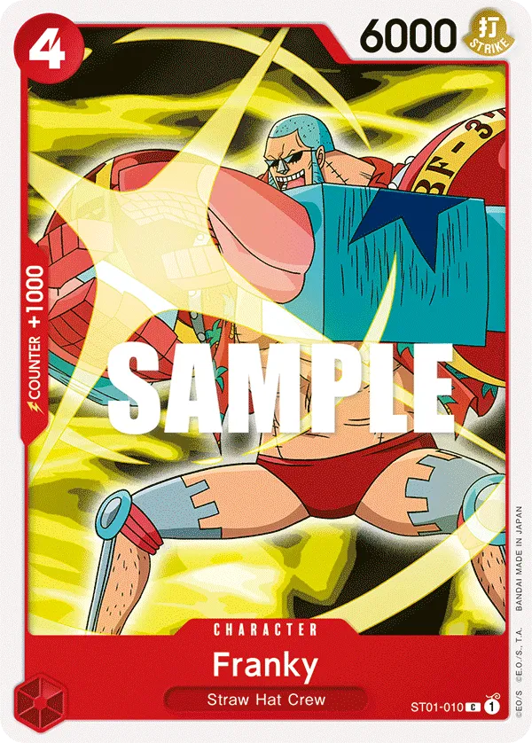 Franky · Starter Deck 1: Straw Hat Crew ST01-010/30