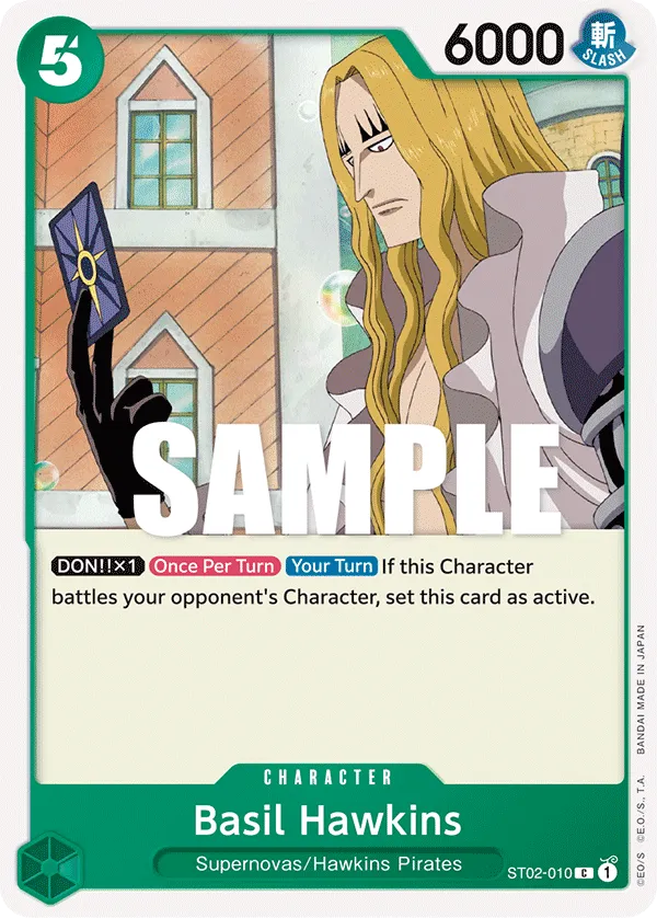 Basil Hawkins · Starter Deck 2: Worst Generation ST02-010/24