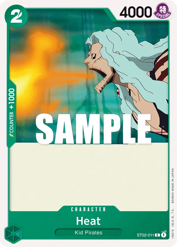 Heat · Starter Deck 2: Worst Generation ST02-011/24