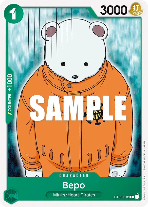 Bepo · Starter Deck 2: Worst Generation ST02-012/24