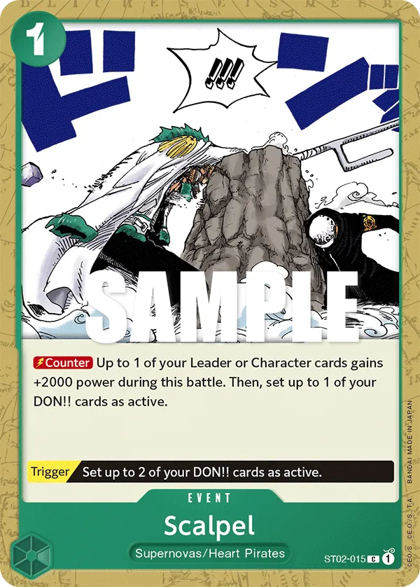Scalpel · Starter Deck 2: Worst Generation ST02-015/24
