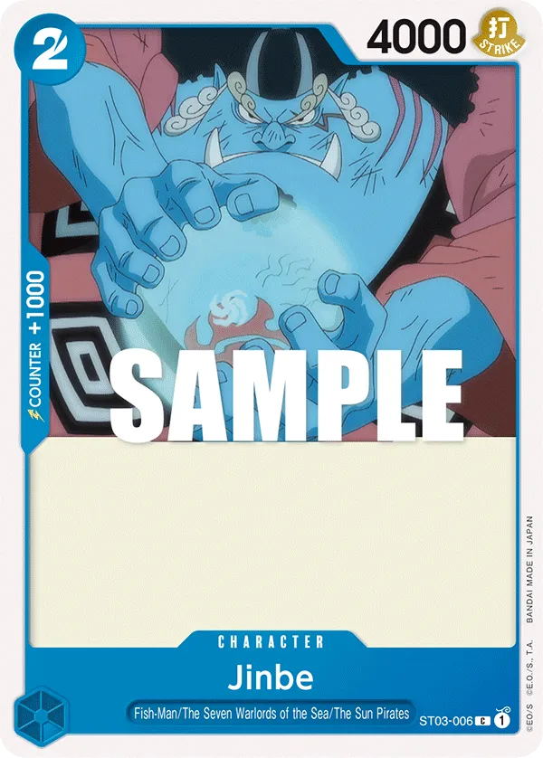 Jinbe · Starter Deck 3: The Seven Warlords of The Sea ST03-006/28