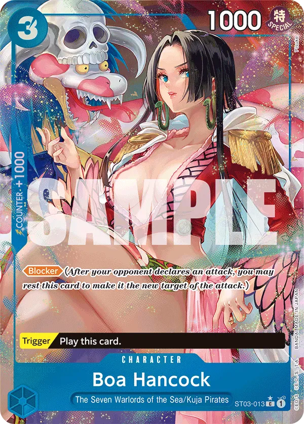 Boa Hancock (ST03-013) (Alternate Art) · Starter Deck 3: The Seven Warlords of The Sea ST03-013/28