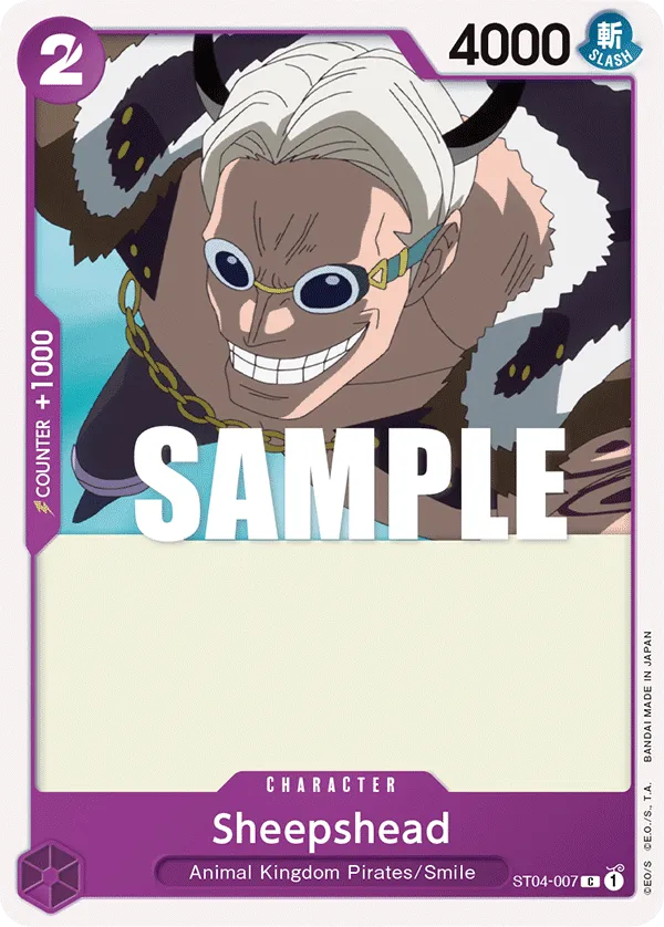 Sheepshead · Starter Deck 4: Animal Kingdom Pirates ST04-007/27
