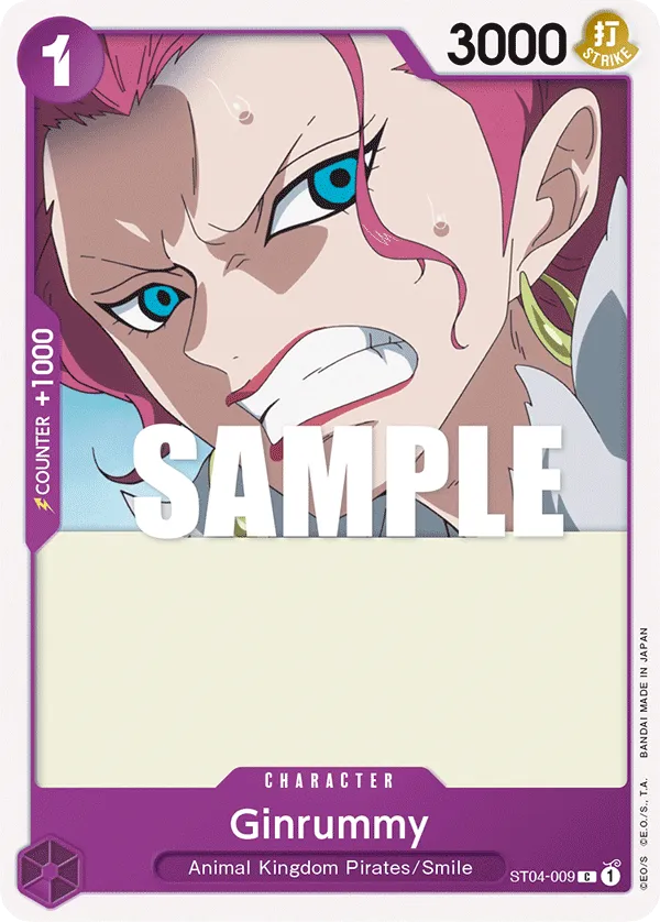 Ginrummy · Starter Deck 4: Animal Kingdom Pirates ST04-009/27