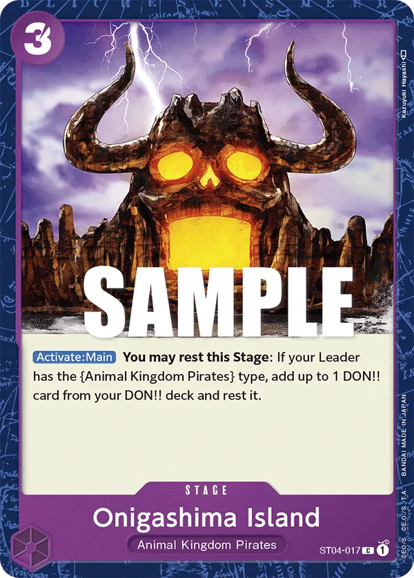 Onigashima Island · Starter Deck 4: Animal Kingdom Pirates ST04-017/27