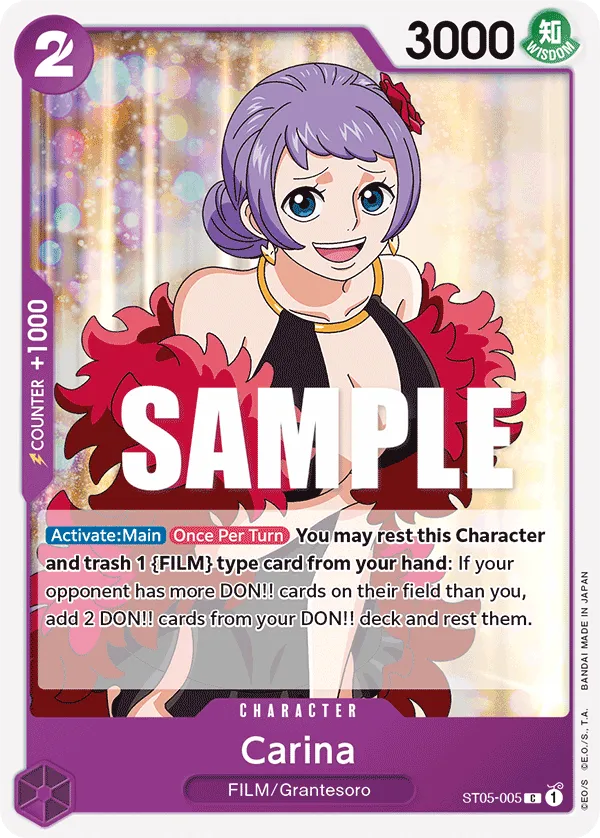 Carina · Starter Deck 5: Film Edition ST05-005/17
