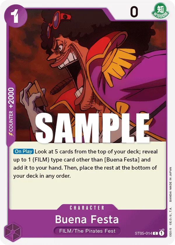 Buena Festa · Starter Deck 5: Film Edition ST05-014/17