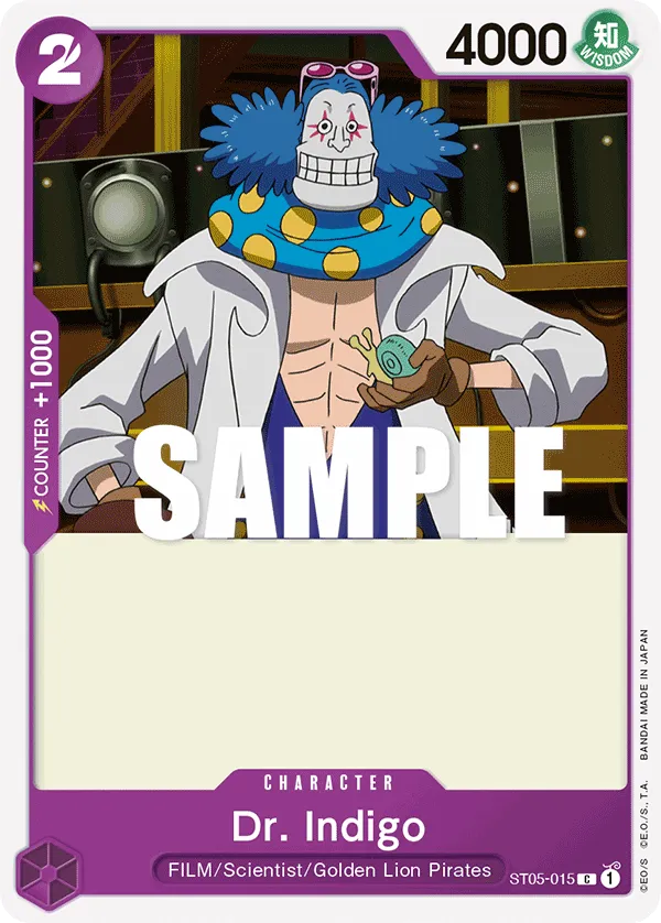Dr. Indigo · Starter Deck 5: Film Edition ST05-015/17