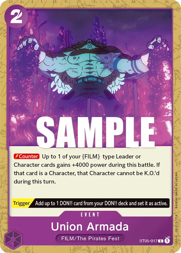 Union Armada · Starter Deck 5: Film Edition ST05-017/17