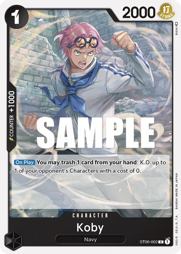 Koby · Starter Deck 6: Absolute Justice ST06-002/26