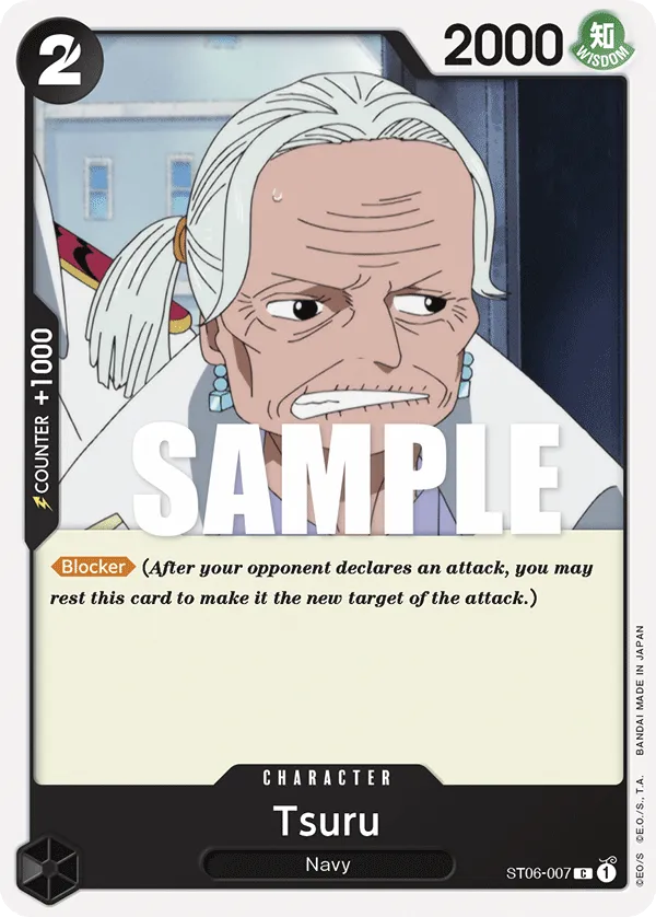 Tsuru · Starter Deck 6: Absolute Justice ST06-007/26