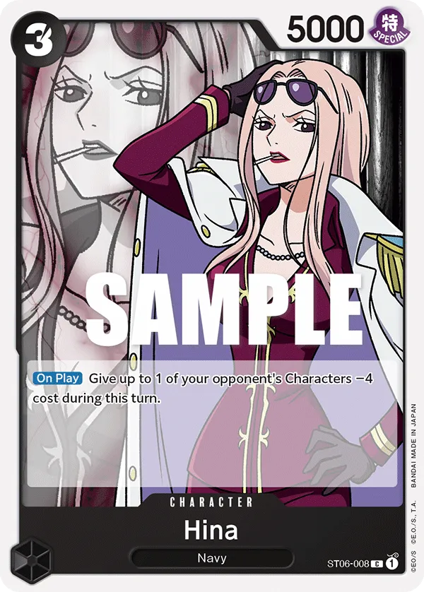 Hina · Starter Deck 6: Absolute Justice ST06-008/26