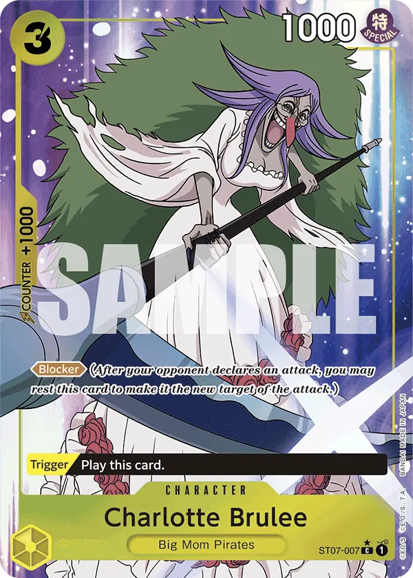 Charlotte Brulee (Full Art) · Starter Deck 7: Big Mom Pirates ST07-007/21
