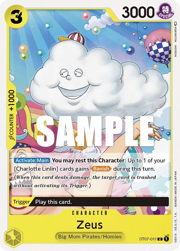 Zeus · Starter Deck 7: Big Mom Pirates ST07-011/21