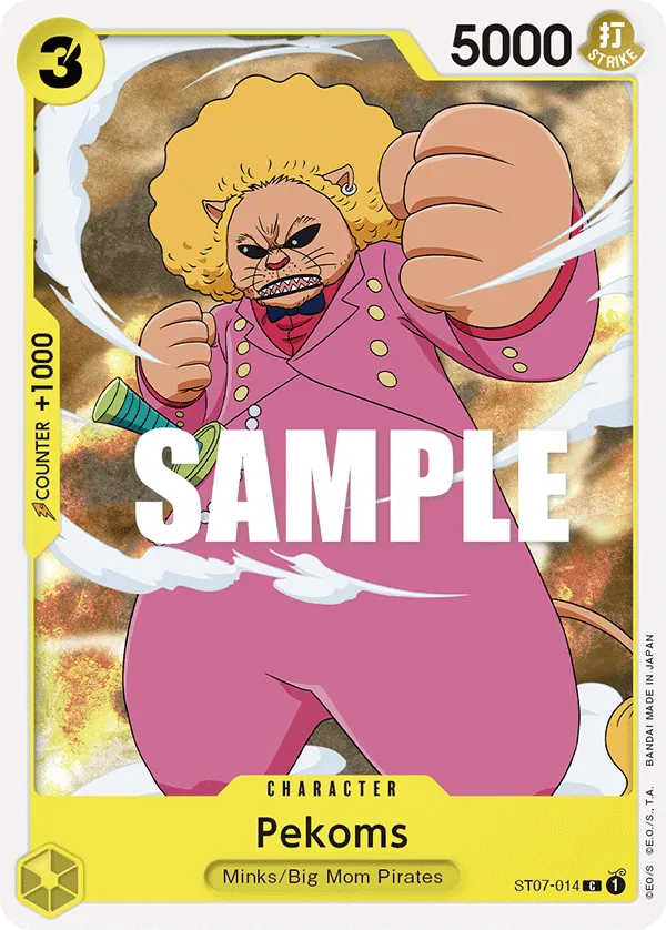 Pekoms · Starter Deck 7: Big Mom Pirates ST07-014/21