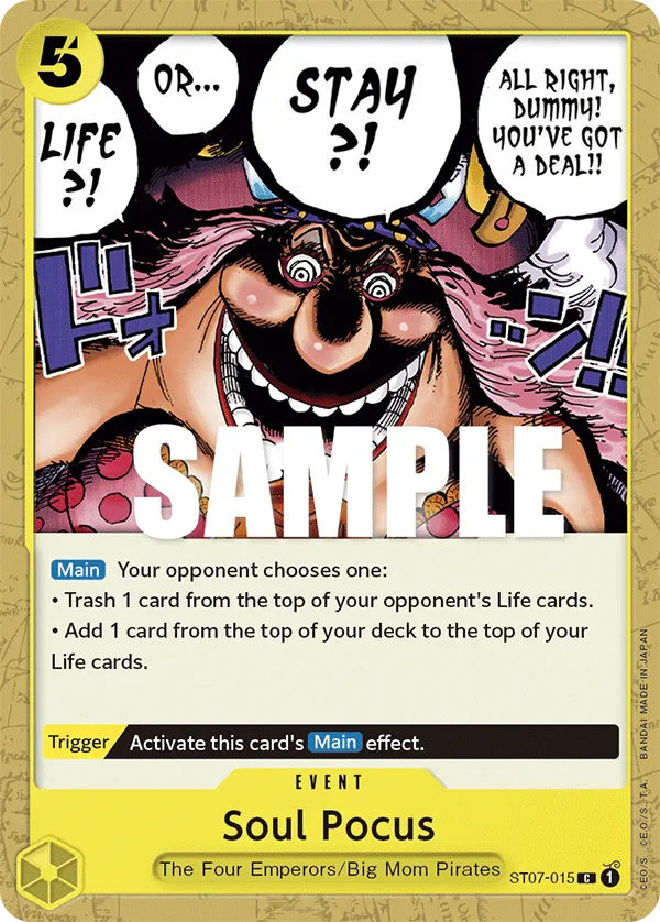 Soul Pocus · Starter Deck 7: Big Mom Pirates ST07-015/21