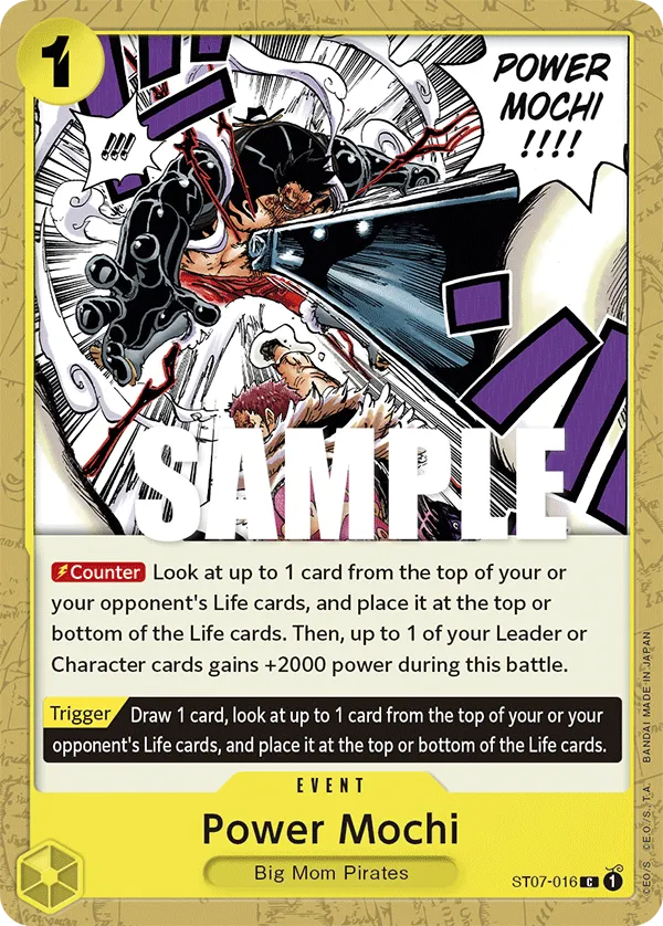 Power Mochi · Starter Deck 7: Big Mom Pirates ST07-016/21