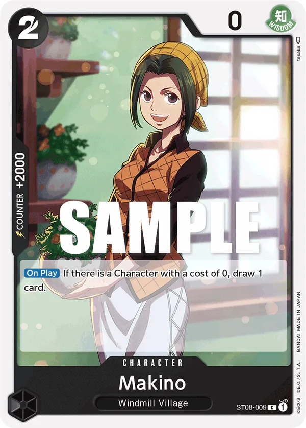 Makino · Starter Deck 8: Monkey.D.Luffy ST08-009/15