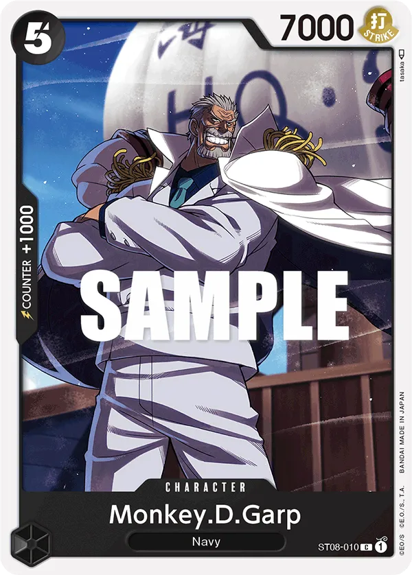 Monkey.D.Garp · Starter Deck 8: Monkey.D.Luffy ST08-010/15