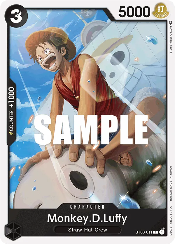Monkey.D.Luffy · Starter Deck 8: Monkey.D.Luffy ST08-011/15
