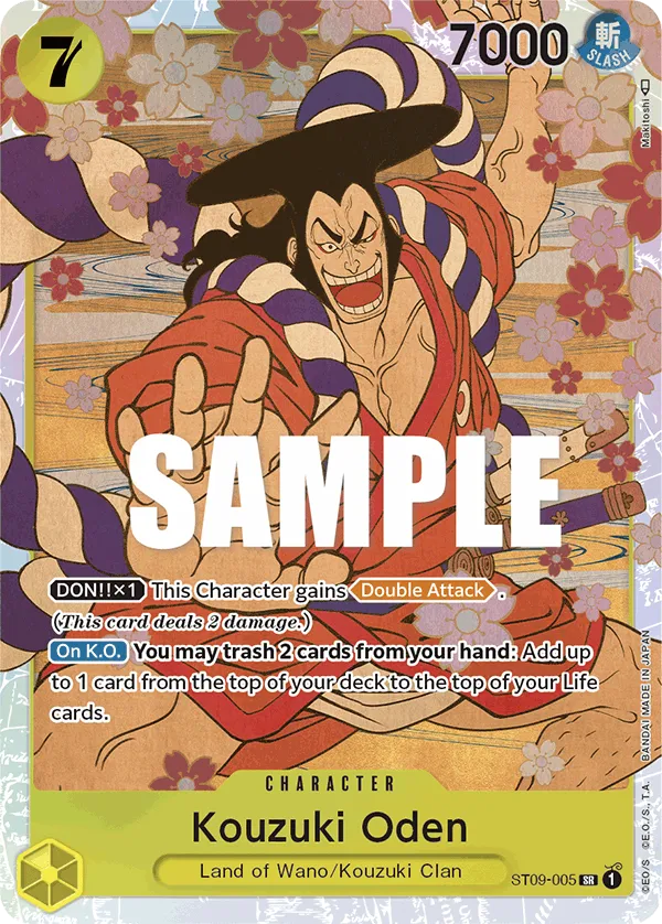Kouzuki Oden · Starter Deck 9: Yamato ST09-005/18