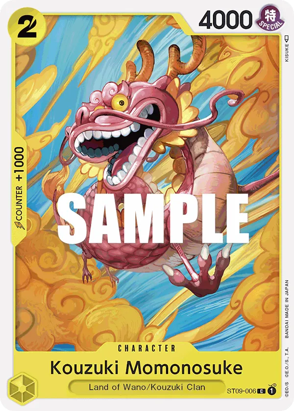 Kouzuki Momonosuke · Starter Deck 9: Yamato ST09-006/18