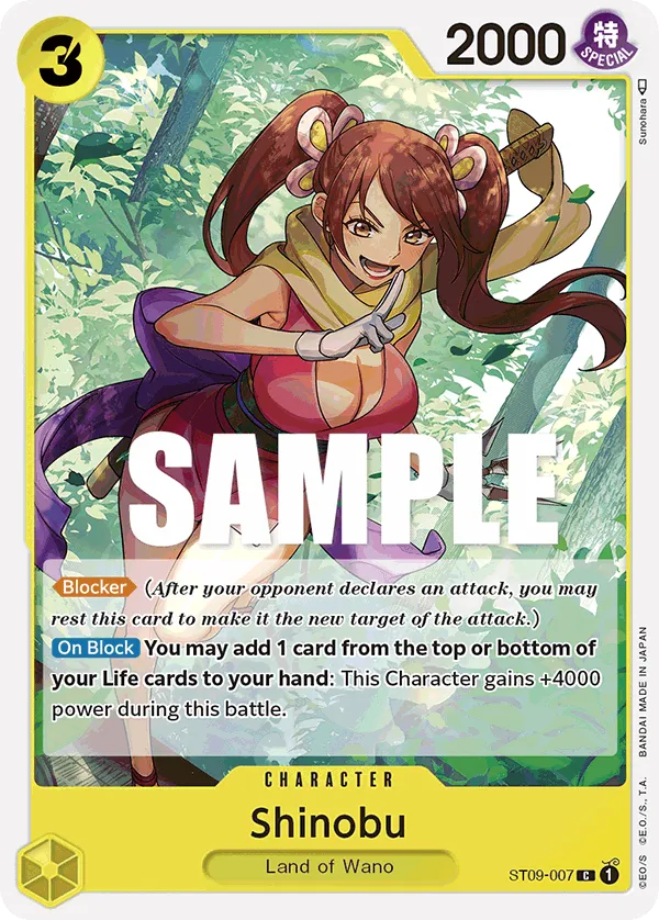 Shinobu · Starter Deck 9: Yamato ST09-007/18