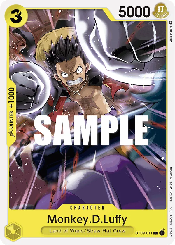 Monkey.D.Luffy · Starter Deck 9: Yamato ST09-011/18