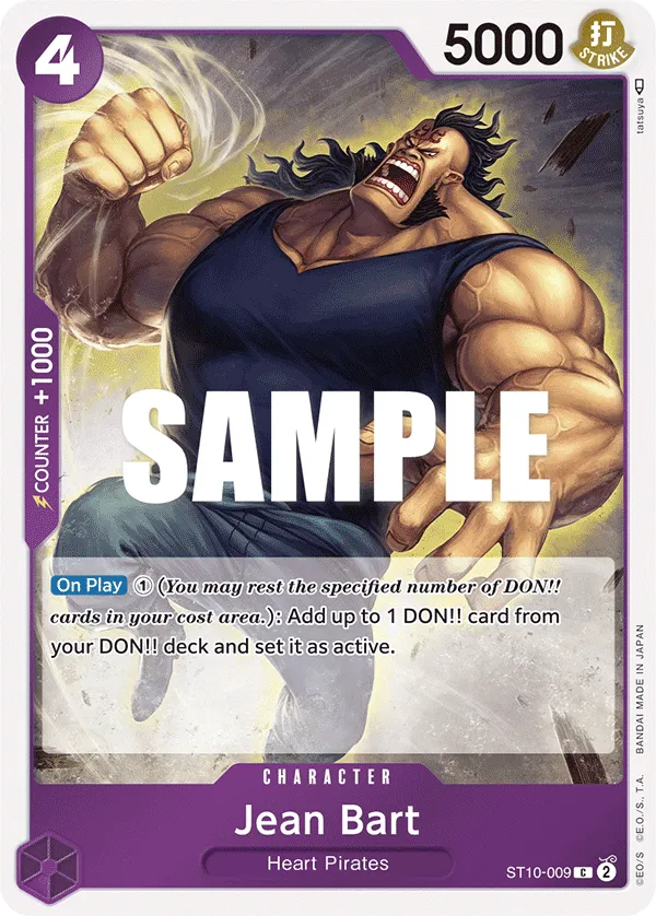 Jean Bart · Ultra Deck: The Three Captains ST10-009/24