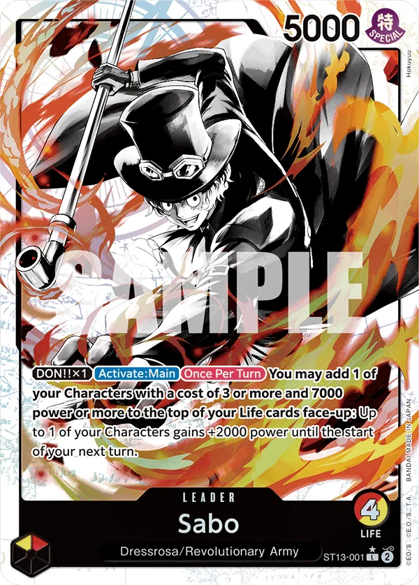 Sabo (001) (Parallel) · Ultra Deck: The Three Brothers ST13-001/47