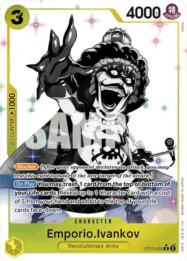 Emporio.Ivankov (Parallel) · Ultra Deck: The Three Brothers ST13-005/47