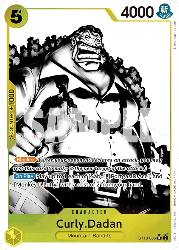 Curly.Dadan (Parallel) · Ultra Deck: The Three Brothers ST13-006/47
