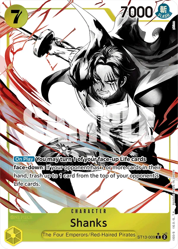 Shanks (Parallel) · Ultra Deck: The Three Brothers ST13-009/47