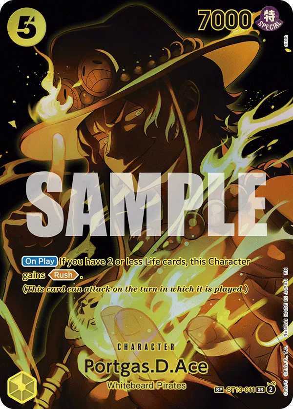 Portgas.D.Ace (SP) · Ultra Deck: The Three Brothers ST13-011/47