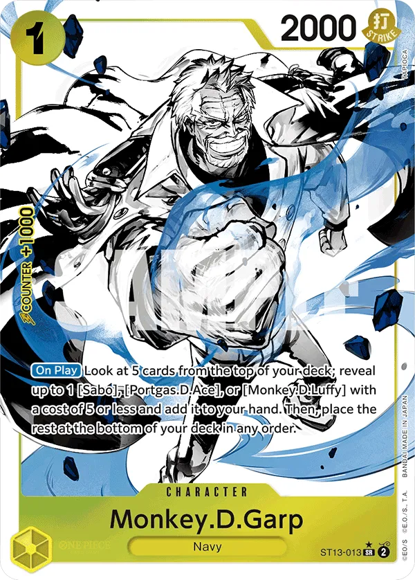 Monkey.D.Garp (Parallel) · Ultra Deck: The Three Brothers ST13-013/47