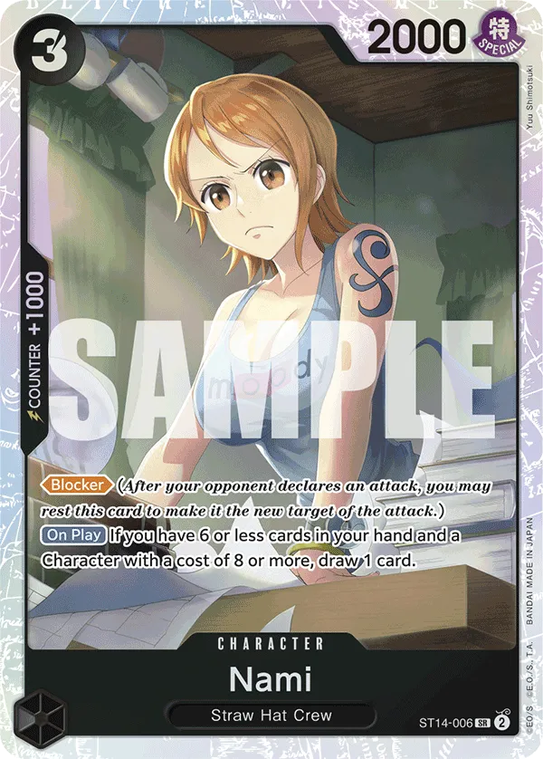 Nami · Starter Deck 14: 3D2Y ST14-006/29