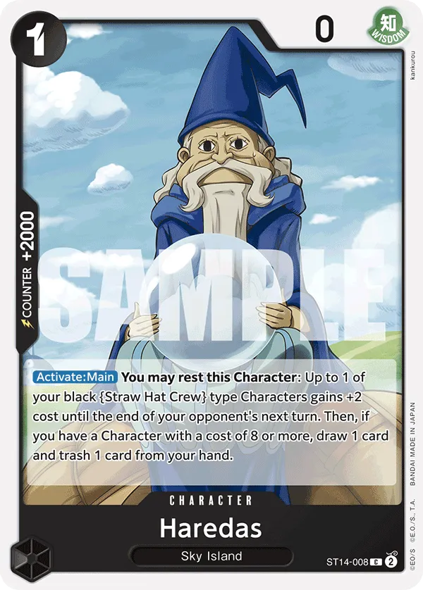 Haredas · Starter Deck 14: 3D2Y ST14-008/29
