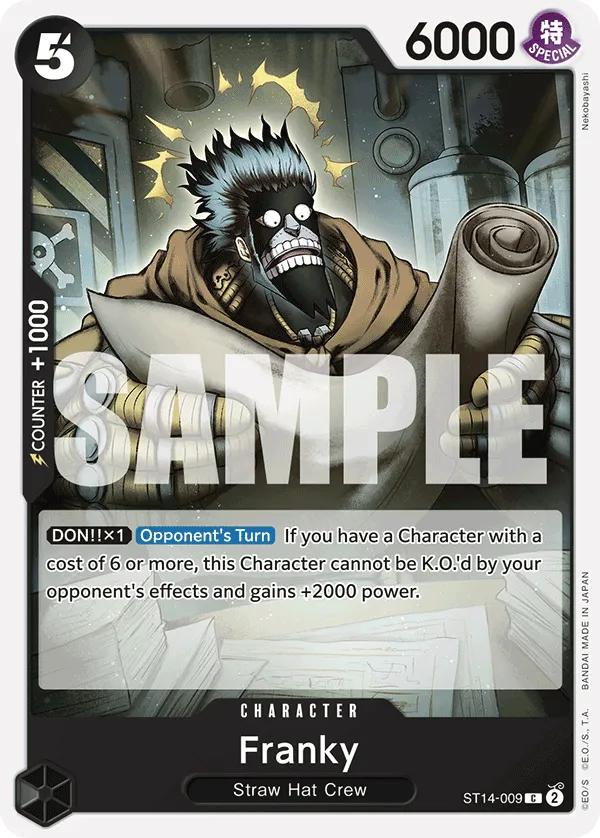 Franky · Starter Deck 14: 3D2Y ST14-009/29