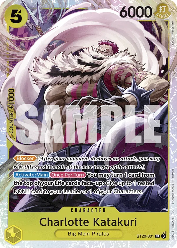 Charlotte Katakuri · Starter Deck 20: YELLOW Charlotte Katakuri ST20-001/7
