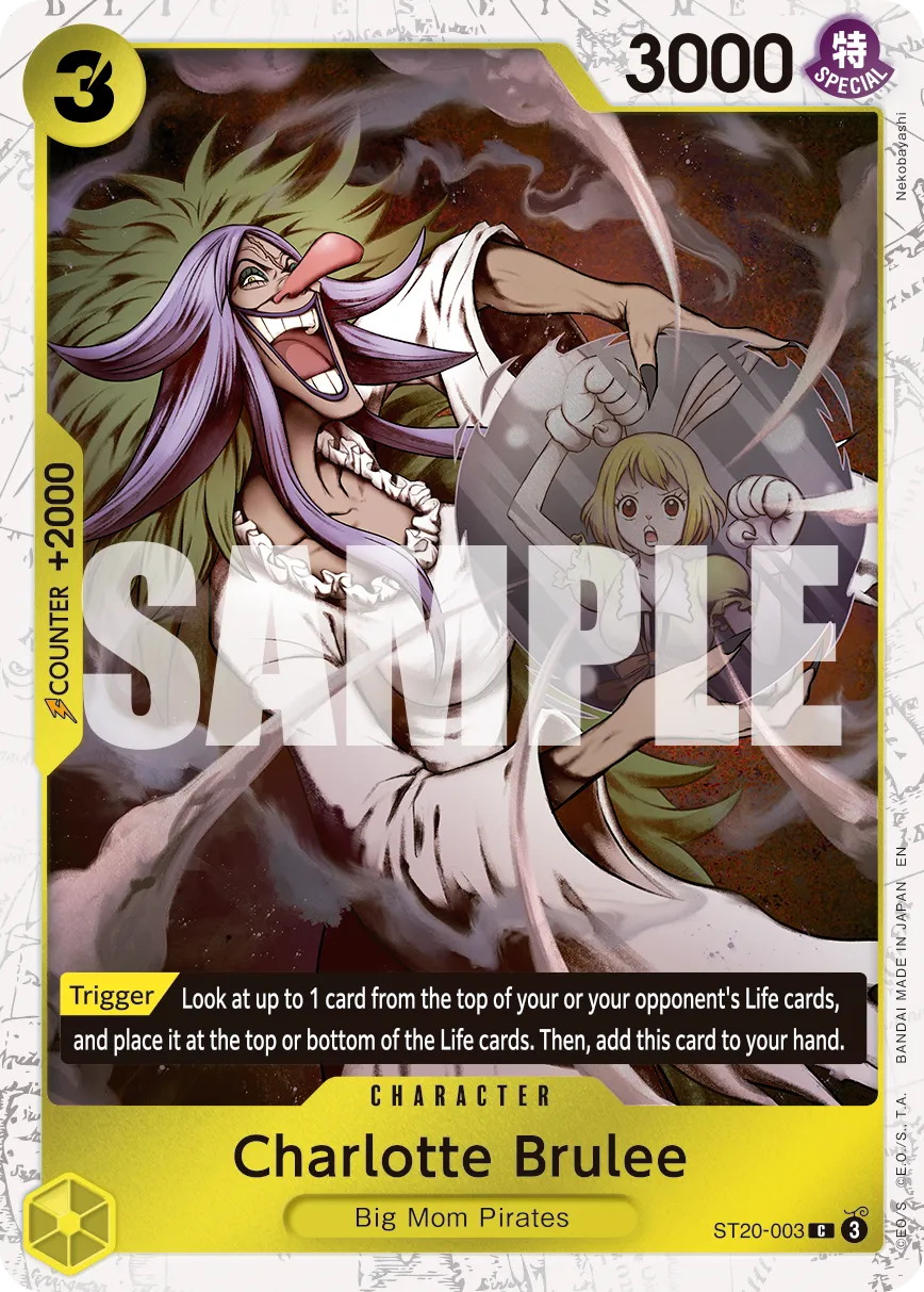 Charlotte Brulee (Pirate Foil) · Starter Deck 20: YELLOW Charlotte Katakuri ST20-003/7