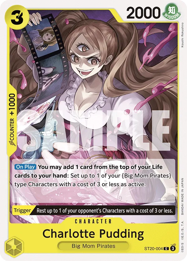 Charlotte Pudding · Starter Deck 20: YELLOW Charlotte Katakuri ST20-004/7