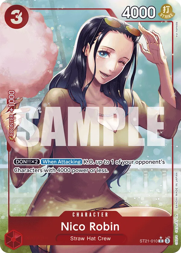 Nico Robin (Parallel) · Starter Deck EX: Gear 5 ST21-010/34